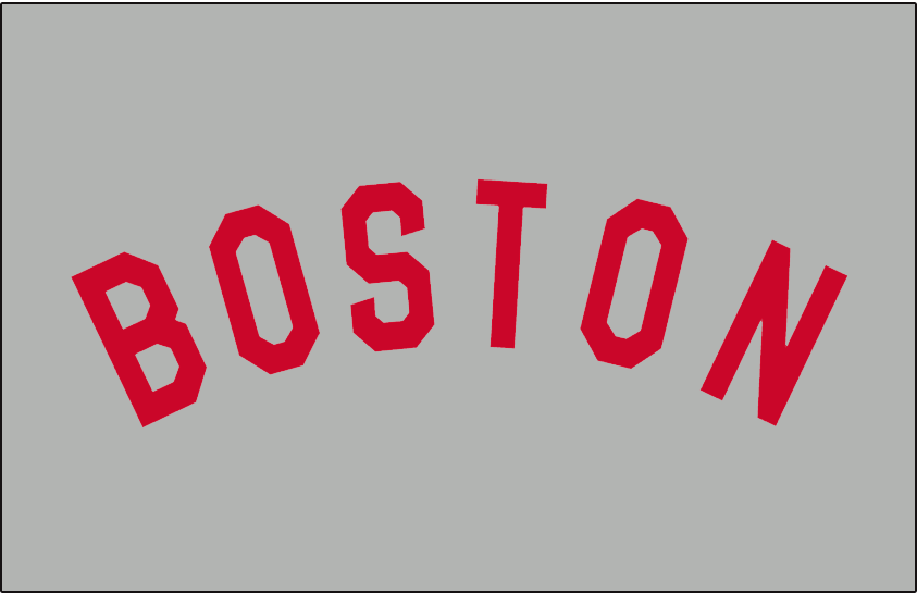 Boston Red Sox 1935 Jersey Logo fabric transfer